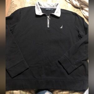 Nautica 3/4 zip sweatshirt